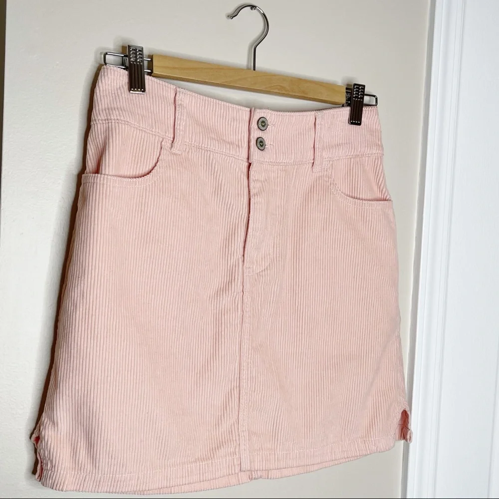 Hollister Ultra High Rise Corduroy Mini Skirt - Picture 2 of 8